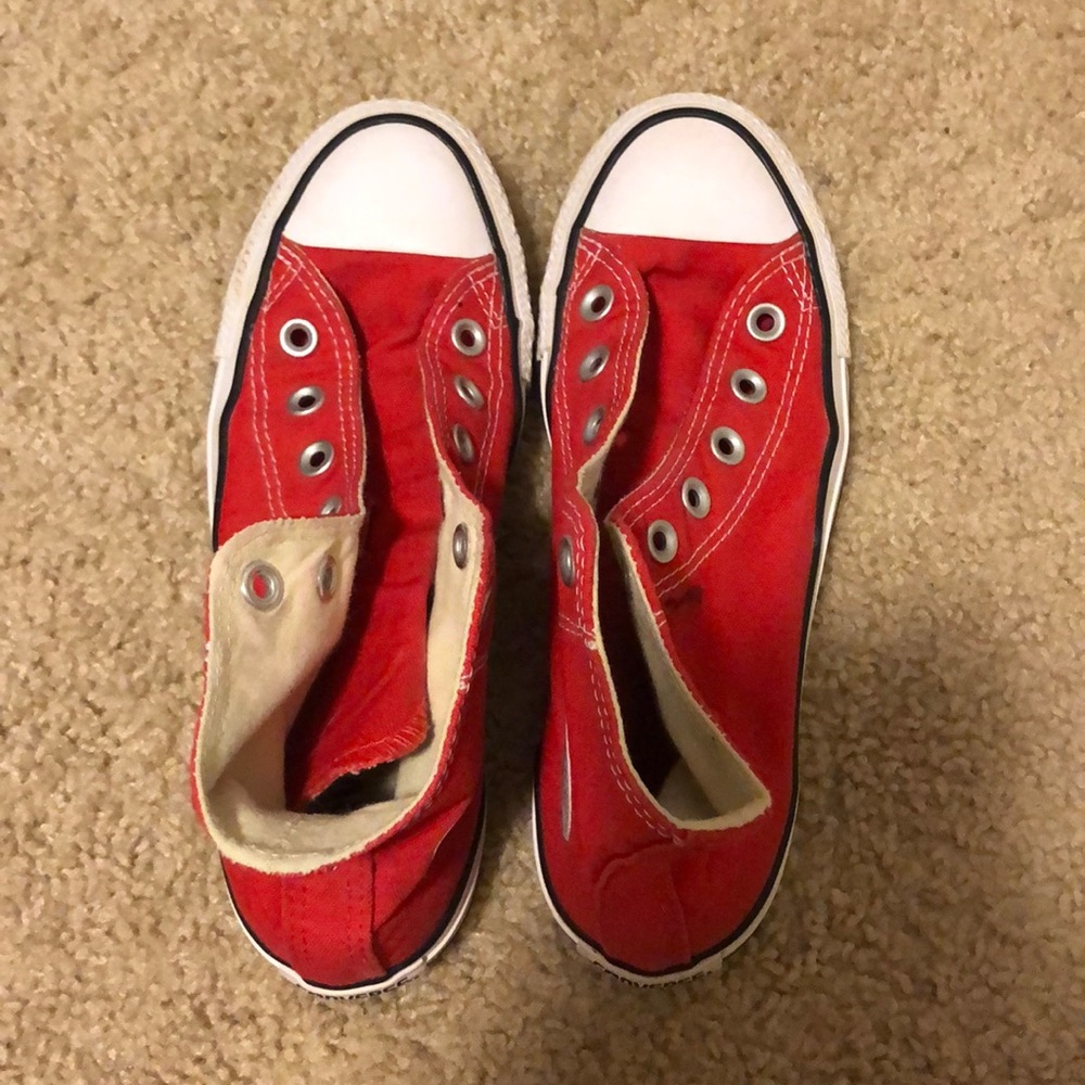 size 6 red converse